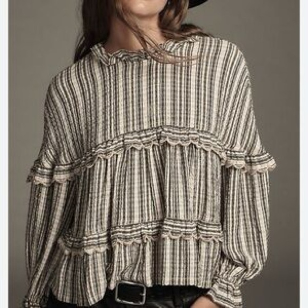 Anthropology Top Antro Draped